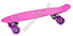Deskorolka speed board fioletowa, obciążenie max do 100kg