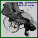 Śpiwór do wózków inwalidzkich