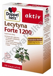 Doppelherz Aktiv Lecytyna Forte 1200, kapsułki, 30 szt 