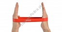 Pętla gumowa / MSD Band Loop - średnia /czerwona - ćwiczenia rąk, nóg