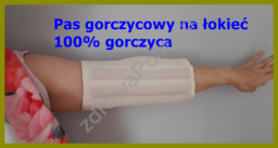 Pas gorczycowy na łokieć - rehabilitacja