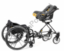 Dostawka dla niemowlęcia do wózka inwalidzkiego