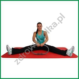 Pilates ring do ćwiczeń pilates, fitness, przy rozciągniu