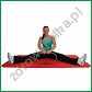 Pilates ring do ćwiczeń pilates, fitness, przy rozciągniu