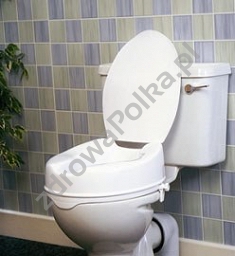 Nakładka toaletowa 10cm z klapą max obciążenie do 190kg
