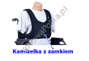Kamizelka stabilizująca do wózka inwalidzkiego z zamkiem