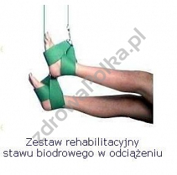 Rehabilitacja stawu biodrowego w odciążeniu podwieszka