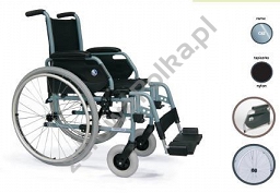 Wózek inwalidzki ręczny, ultralekki, bezpieczny i wytrzymały