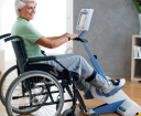 Rotor elektryczny do pasywnej i aktywnej terapii nóg z uchwytem