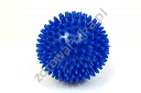 Piłka z kolcami średnica 10 cm kolor niebieski