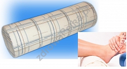 Wałek ortopedyczny 15x50cm pokrowiec bawełniany / Wałek rehabilitacyjny 