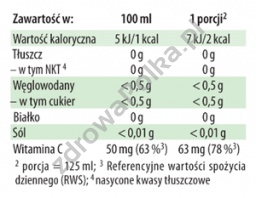 Aloe vera 1000ml sok z upraw ekologicznych