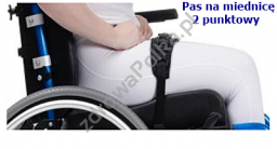 Pas biodrowo - udowy 2 punktowy,