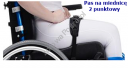 Pas biodrowo - udowy 2 punktowy, stabilizacja miednicy na wózku inwalidzkim
