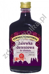 Zalewka DERENIOWA do alkoholu 250 ml = 2,5l NALEWKI wspierający prawidłowe trawienie