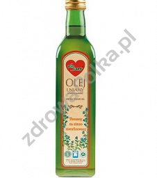 Olej lniany 500ml zimnotłoczony