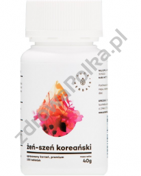 Żeń-szeń koreański premium 100 tabl. Panax ginsen