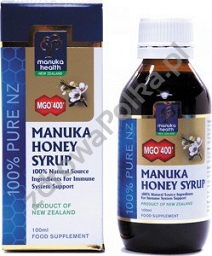 Syrop ziołowo-propolisowy z Miodem Manuka MGO™ 400+ 100 ml - wspiera układ odpornościowy i oddechowy