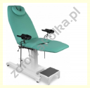 Fotel ginekologiczny z regulacją oparcia i siedziska