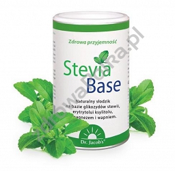 SteviaBase  Zdrowa słodycz bez kalorii  400 g na 100 porcji  naturalny słodzik