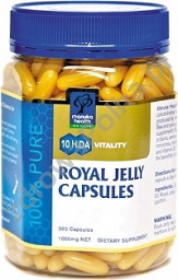 Kapsułki z Mleczkiem Pszczelim Royal Jelly - 180 kapsułek na pół roku