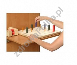 Tablica 2 do ćwiczeń ręki Drewniane kołki