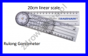 Goniometr plastikowy 20cm Rulong 360° co 2°