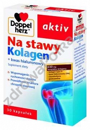 Doppelherz Aktiv Na stawy Kolagen, kapsułki, 30 szt