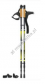 kijki Nordic Walking 2 częściowe 85 - 135cm czarne teleskopowe