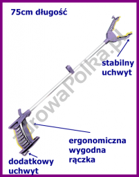 Chwytak pomocna dłoń długość 75cm