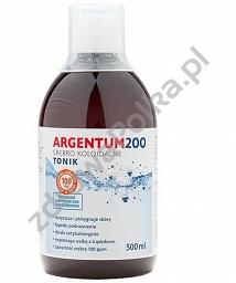 Srebro koloidalne 500ml tonik Argentum200 (100 ppm) 