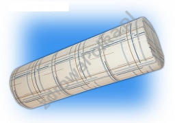 Wałek ortopedyczny 13x40cm pokrowiecbawełniany