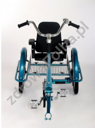 przyczepka dla osoby niepełnosprawnej do roweru.