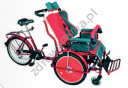 Rower rehabilitacyjny z fotelem, riksza