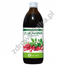 Żurawina 100% sok z żurawiny 500ml