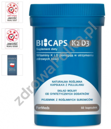 K2 D3 Biocaps 60 kapsułek