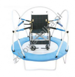 trampolina dla osób na wózkach inwalidzkich