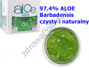 Aloe vera żel 97,4% czysty, naturalny produkt