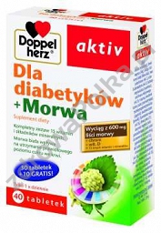 Doppelherz Aktiv Dla Diabetyków+Morwa, tabletki, 30 szt 