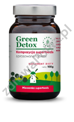 Detox Koktajl oczyszczający w tabletkach Green Detox 