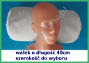 Wałek gorczycowy z łuską gryki długość 40cm