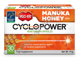 Kapsułki CycloPower z Miodem Manuka MGO 400+ 30kaps