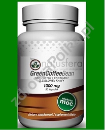 Ekstrat z zielonej kawy GREEN COFFEE zielona kawa 1000mg - 2 x 90 kap