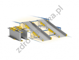 Rampa podjazdowa 110cm do 400kg, szyny podjazdowe