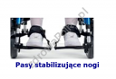 pasy stabilizujące nogi do wózka inwalidzkiego 2 szt