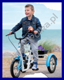 Rower rehabilitacyjny trójkołowy dla dzieci do 40kg 