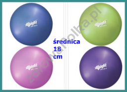 Piłka do ćwiczeń w różnych kolorach 18cm