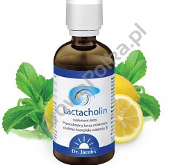 Lactacholin Dr Jacobs  Cholina dla wątroby, nerwów, psychiki i pamięci 