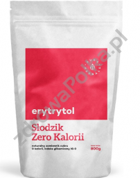 Naturalny słodzik Erytrytol 800g 