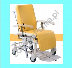 Fotel pielęgnacyjny, wózek geriatryczny 